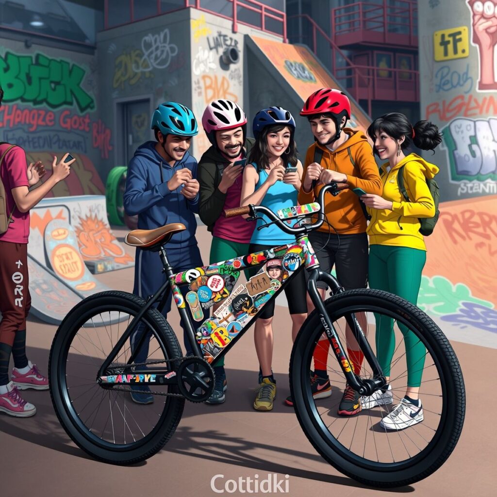 Adesivos para bicicleta BMX: Personalize sua BMX com estilo