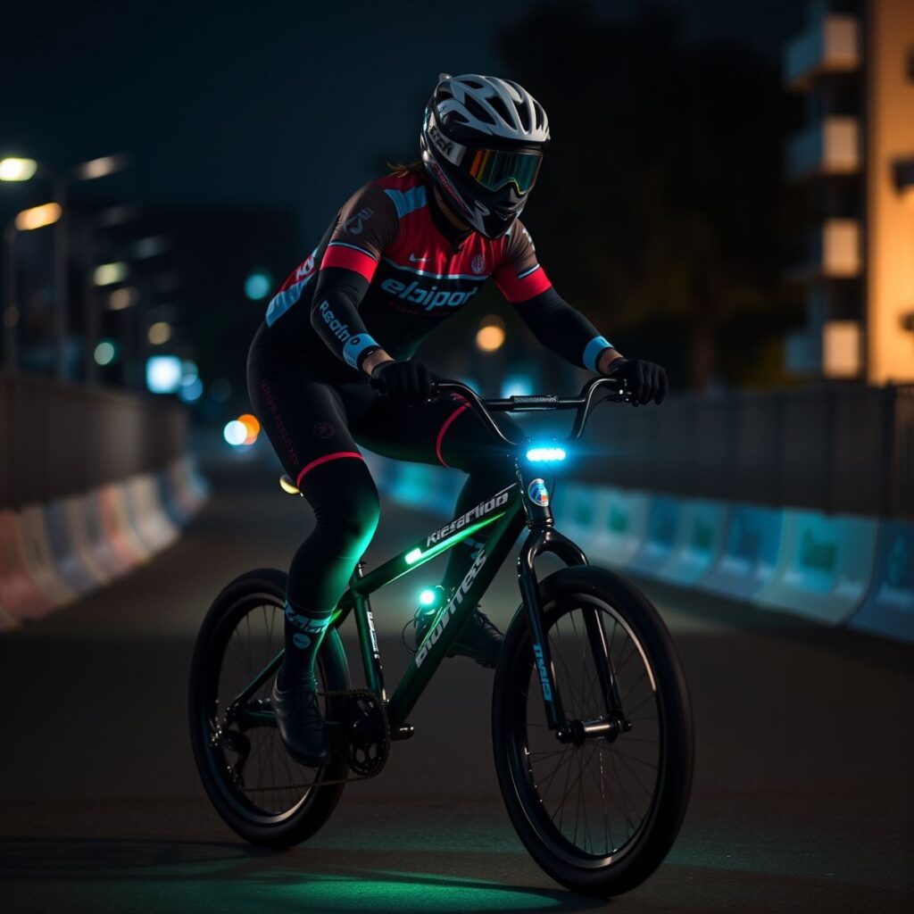 Acessórios de iluminação para BMX: Segurança e Estilo