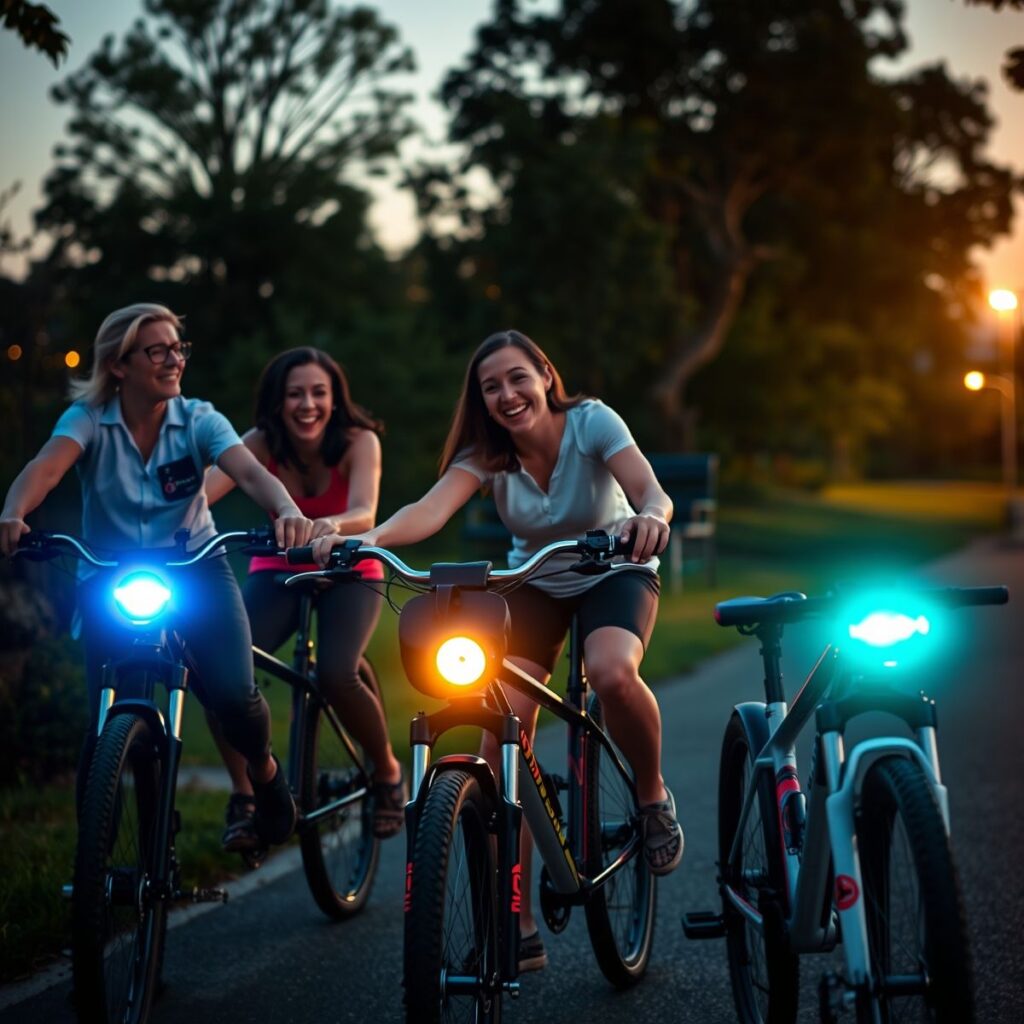 luzes para bicicleta baratas: segurança e economia para ciclistas