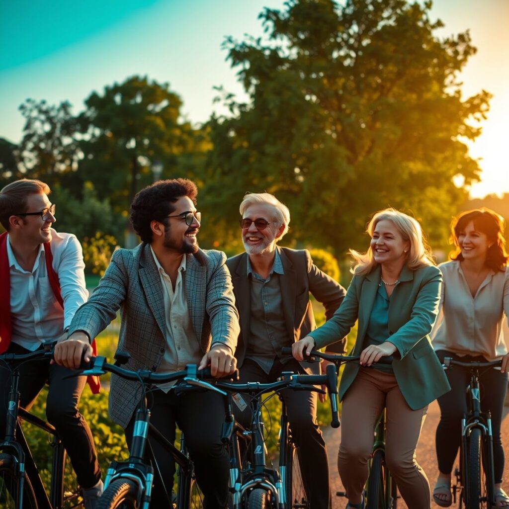 Ciclismo e Socialização: Conexões que Transformam Vidas Ciclismo e Socialização: Conexões que Transformam Vidas