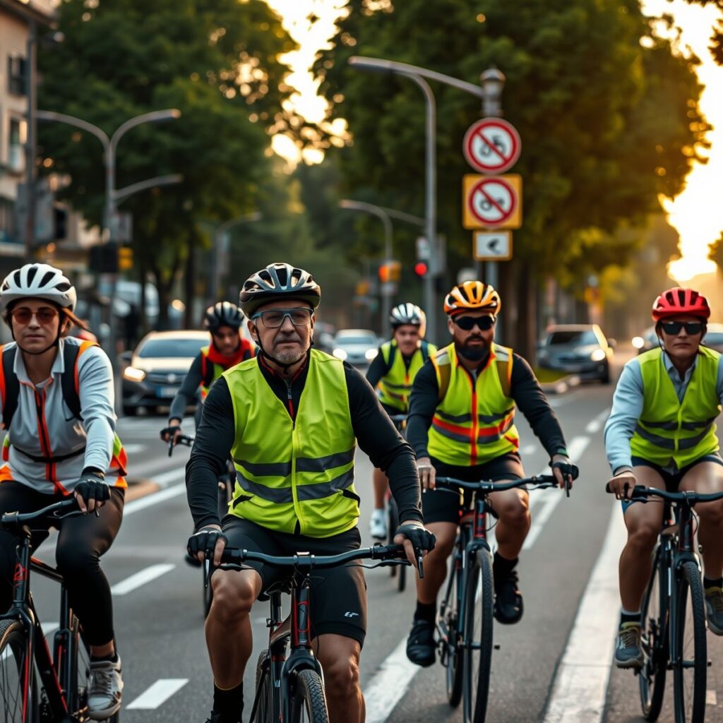 Ciclismo e Segurança no Trânsito: Dicas e Equipamentos