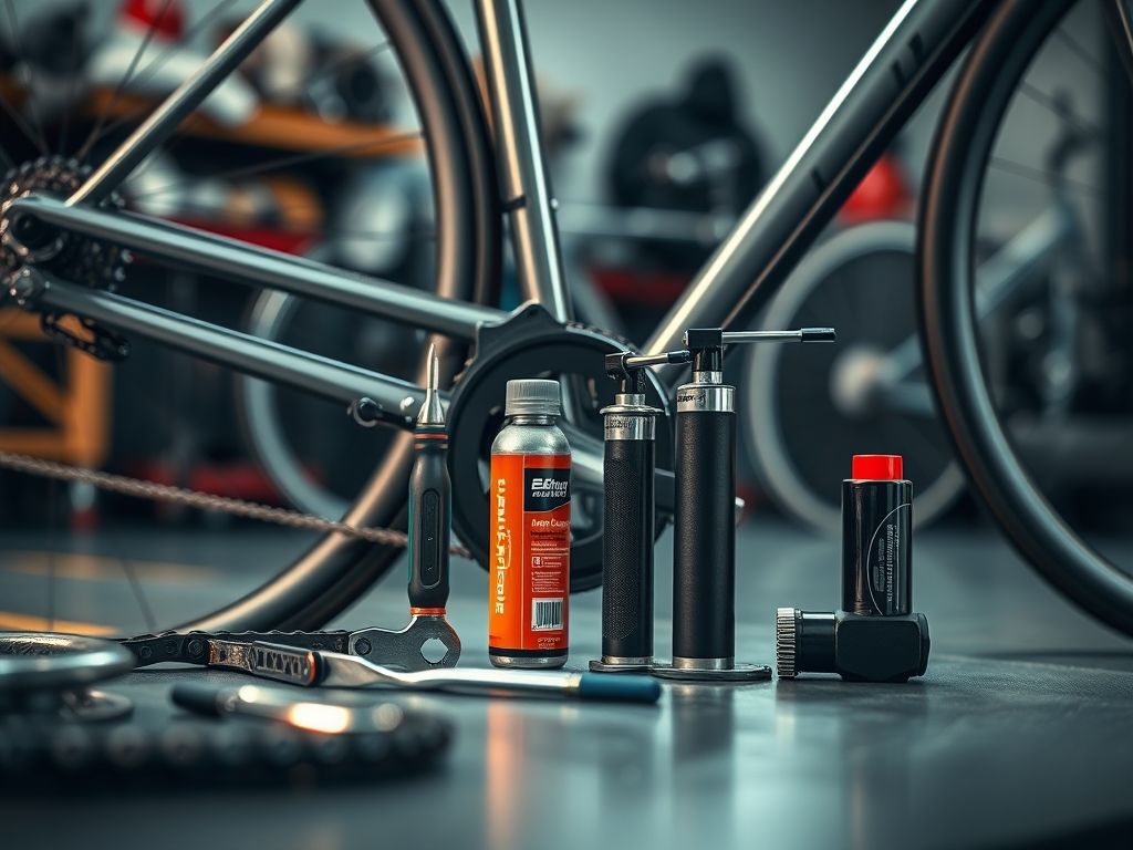 O que é Pequenos reparos na bicicleta