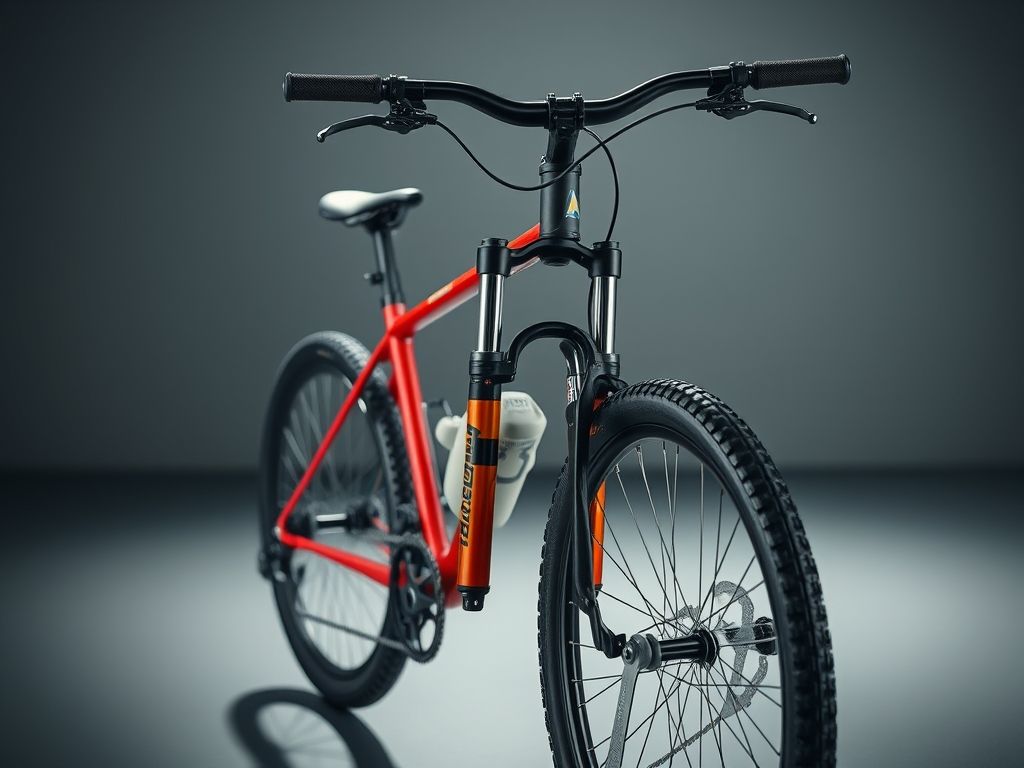 O que é Bicicleta com suspensão dianteira O que é Bicicleta com suspensão dianteira