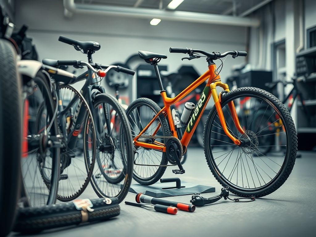 O que é Conserto de bicicleta