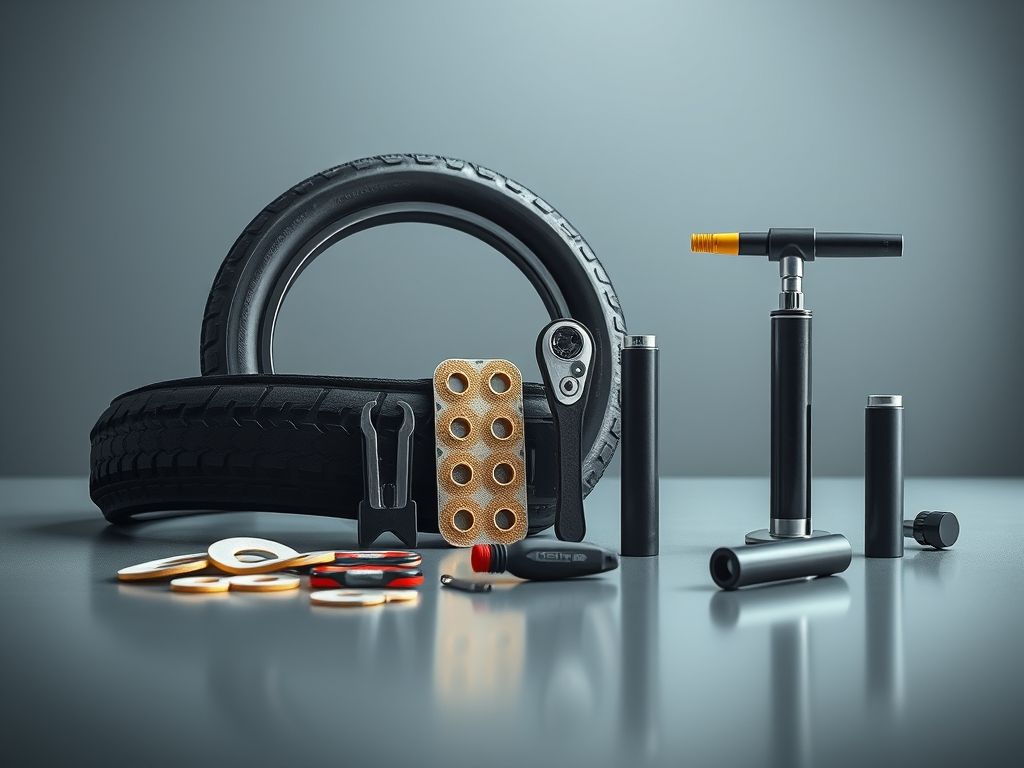 O que é Kit de reparo bicicleta O que é Kit de reparo bicicleta