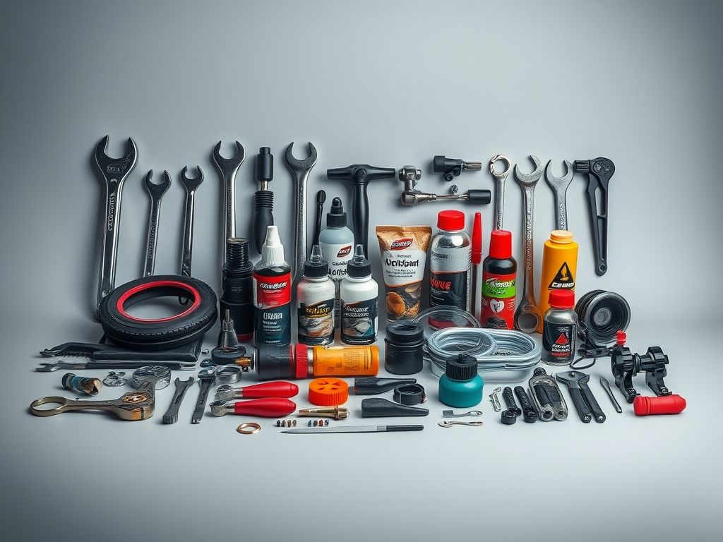 O que é Kit manutenção bicicleta