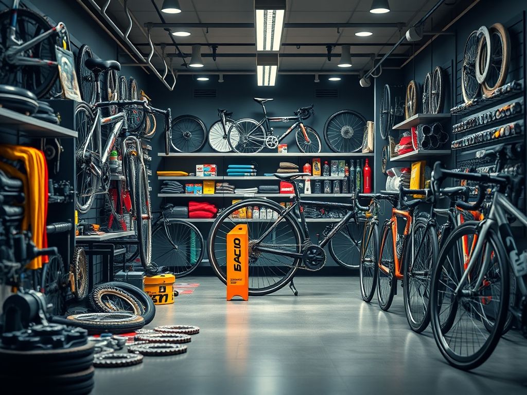 O que é Loja de peças bicicleta