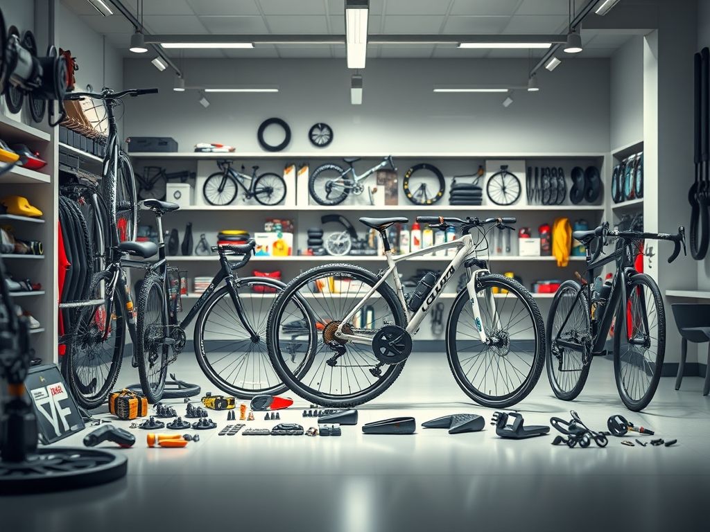 O que é Loja de peças de bicicleta O que é Loja de peças de bicicleta