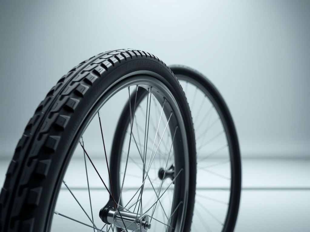 O que é Pneus bicicleta