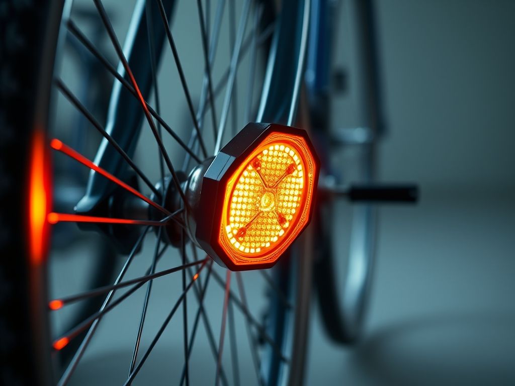 O que é Refletor de bicicleta