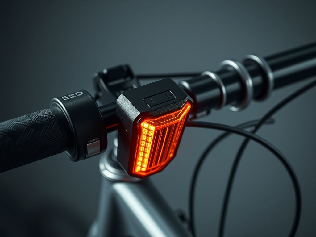 O que é Sinalizador de bicicleta